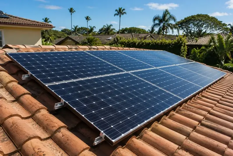 Installation de panneaux solaires à Milhars